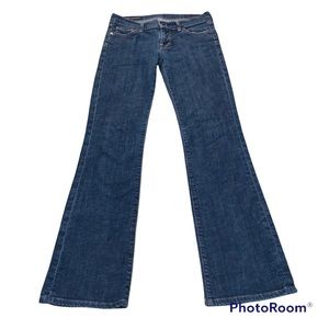 Citizens of Humanity Kelly #001 size 28 bootcut low rise jean